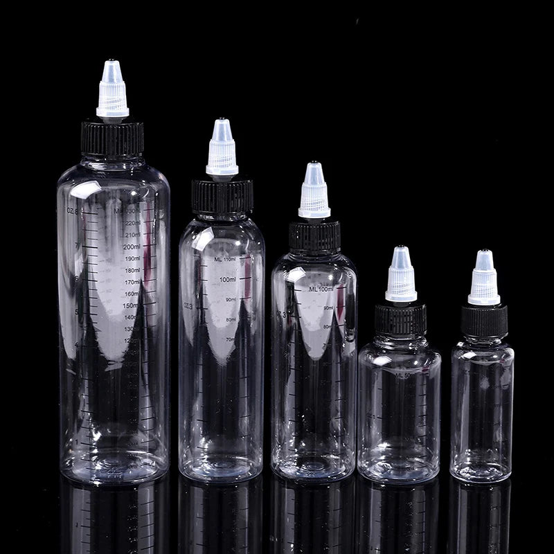 PET Dropper Bottles Twist Cap | 30ml–250ml Ink Containers Ink Dropper Bottle QXL