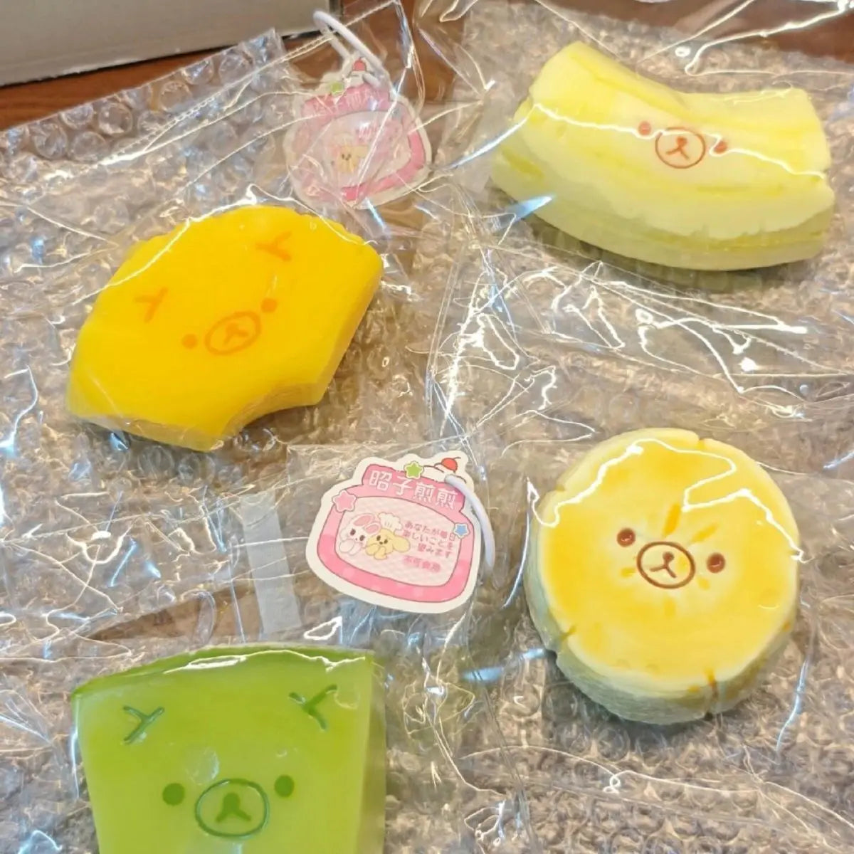 Taba Squishy Toy Melon Bear | Butter Texture Fidget Silicone Squishy Fidget Toy QXL