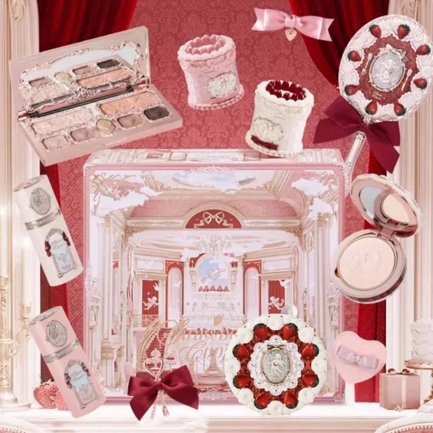 Flower Knows Strawberry Cupid Full Makeup Gift Set Makeup Gift Set QXL