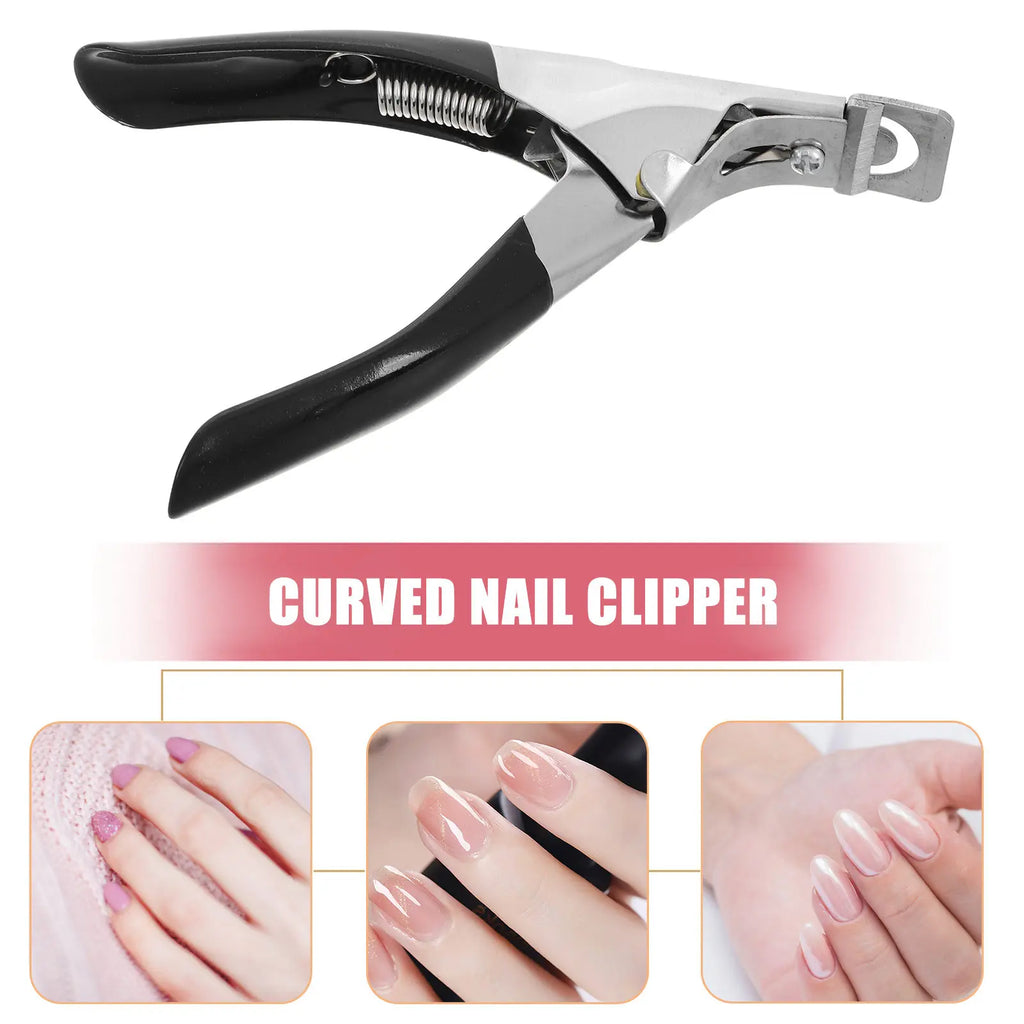 U-Shape Stainless Steel Nail Clipper for Acrylic & Gel Nails Nail Clipper QXL
