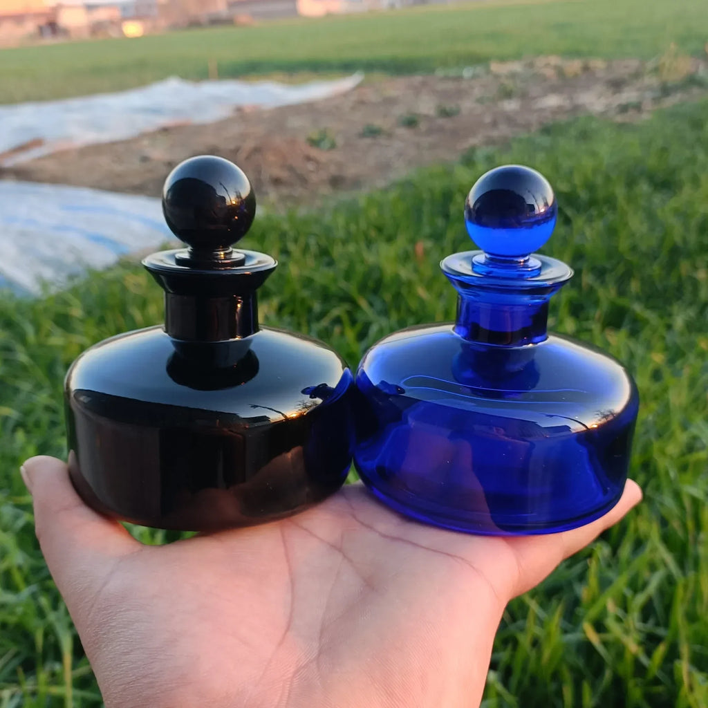 150ml Refillable Sealed Glass Jar | Perfume & Aromatherapy Bottle Refillable Glass Jar QXL
