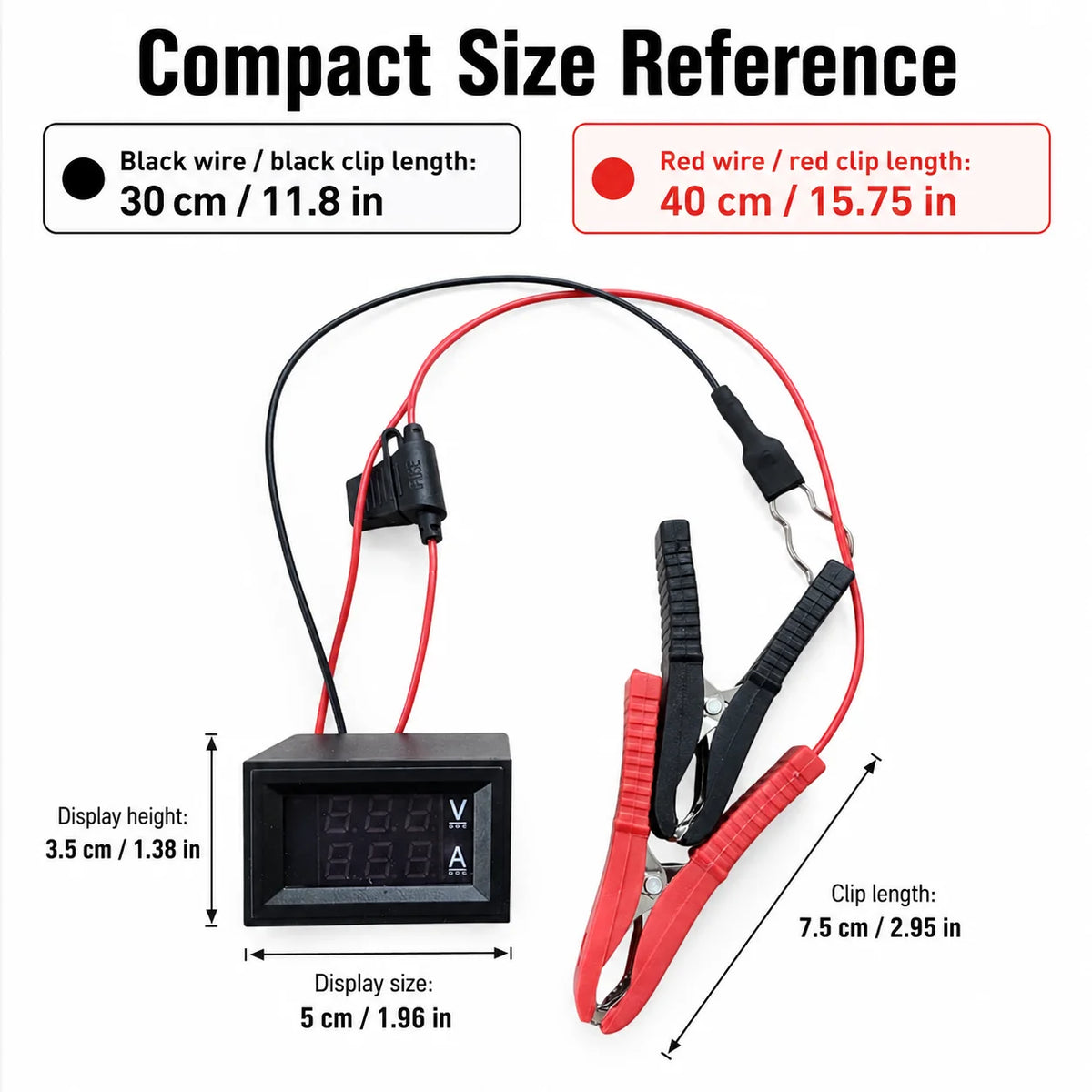 Car Battery Leakage Detector | Dark Current Tester Tool Battery Drain Tester QXL