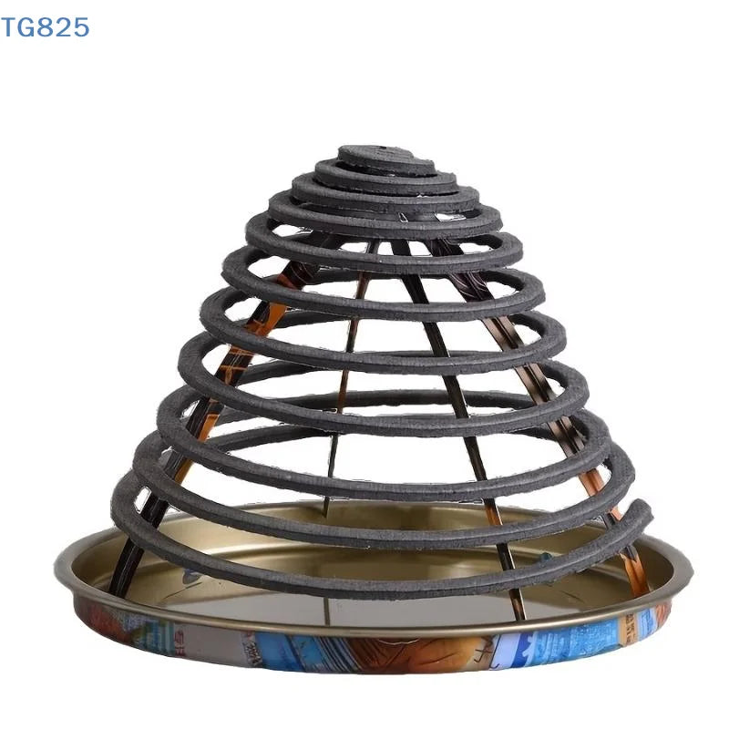 Metal Mosquito Coil Holder 2/5-Pack with Ash Catcher Tray Mosquito Coil Holder QXL