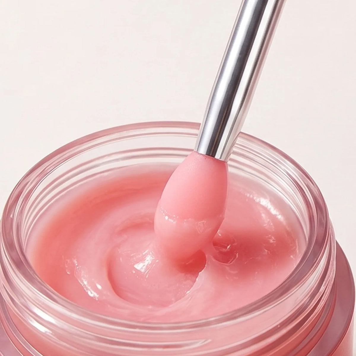 10-Pack Silicone Lip Gloss Applicator Brushes with Caps Lip Applicator Brush QXL