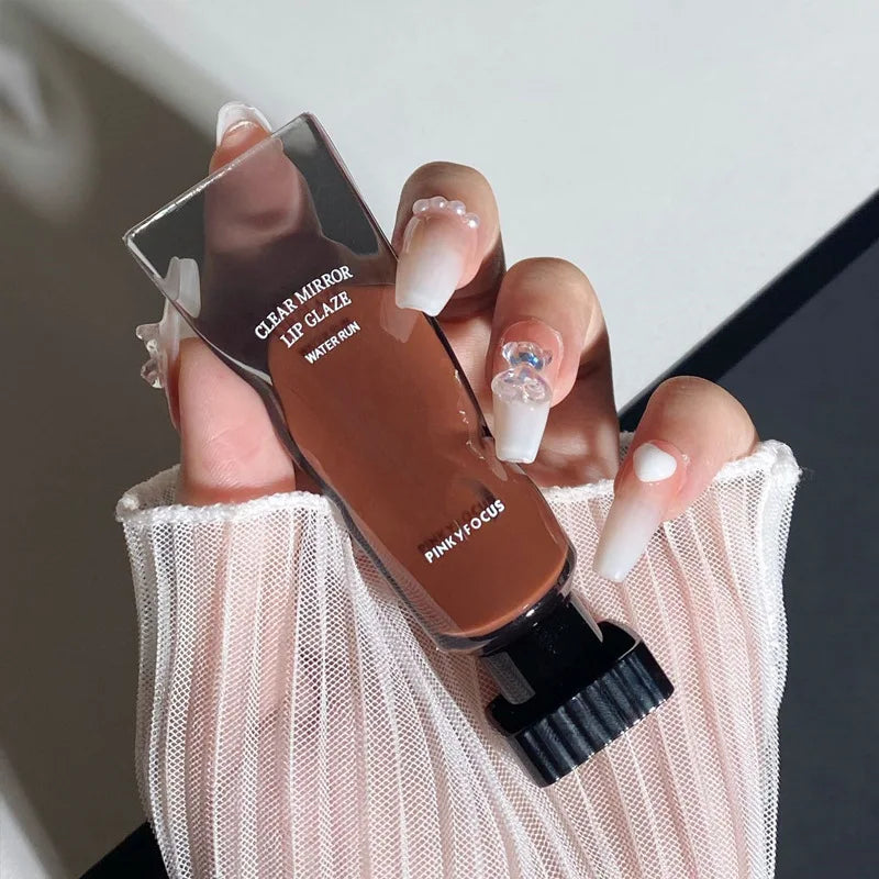 Mirror Finish Lip Glaze | Long-Lasting Jelly Lip Gloss Jelly Lip Gloss QXL