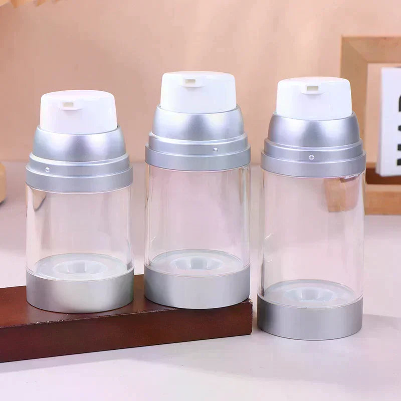 Refillable Airless Pump Jar 100/120/150ml | Travel Cream Bottle Airless Pump Jar QXL
