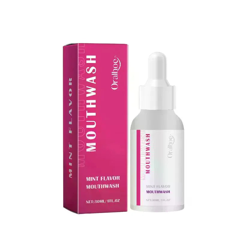 Oralhoe Mint Mouthwash – Fresh Breath & Whitening 30ml Mint Mouthwash QXL