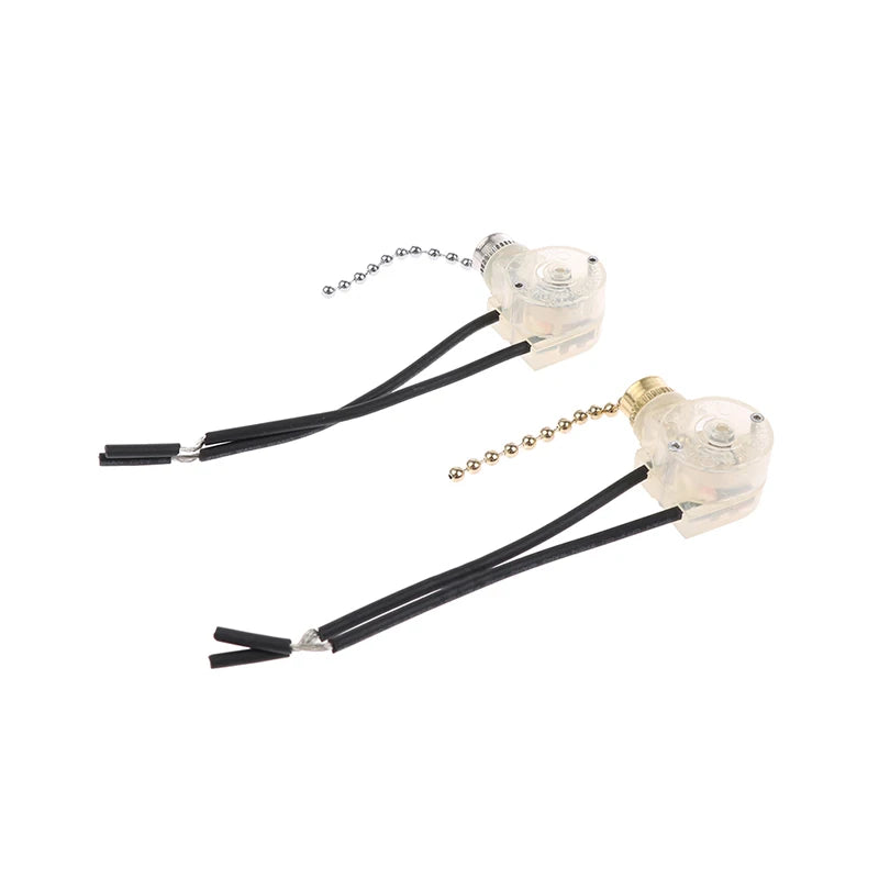 Pull Chain Switch for Wall Lamps & Ceiling Fans | Vintage Style Pull Chain Switch QXL