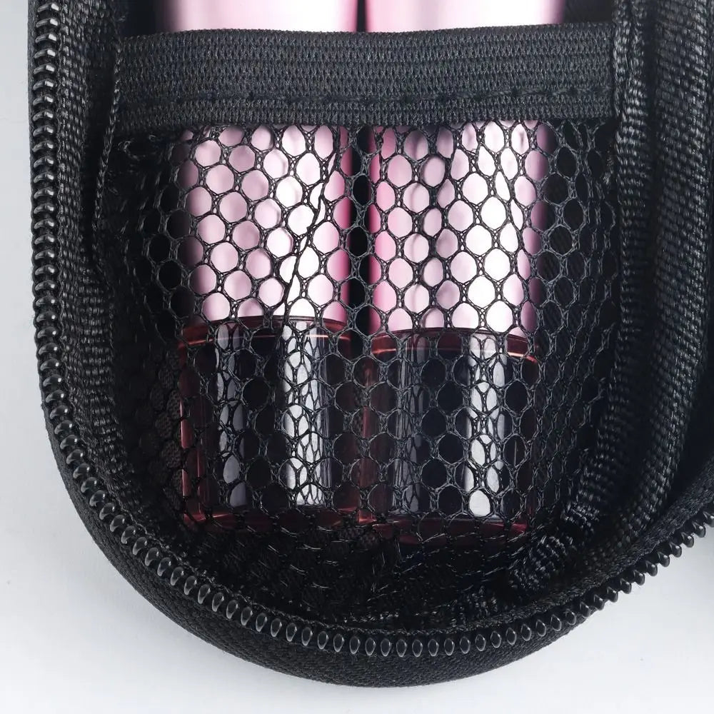 10-Pc Synthetic Makeup Brush Set | Crystal Handle & Storage Bag Makeup Brush Set QXL