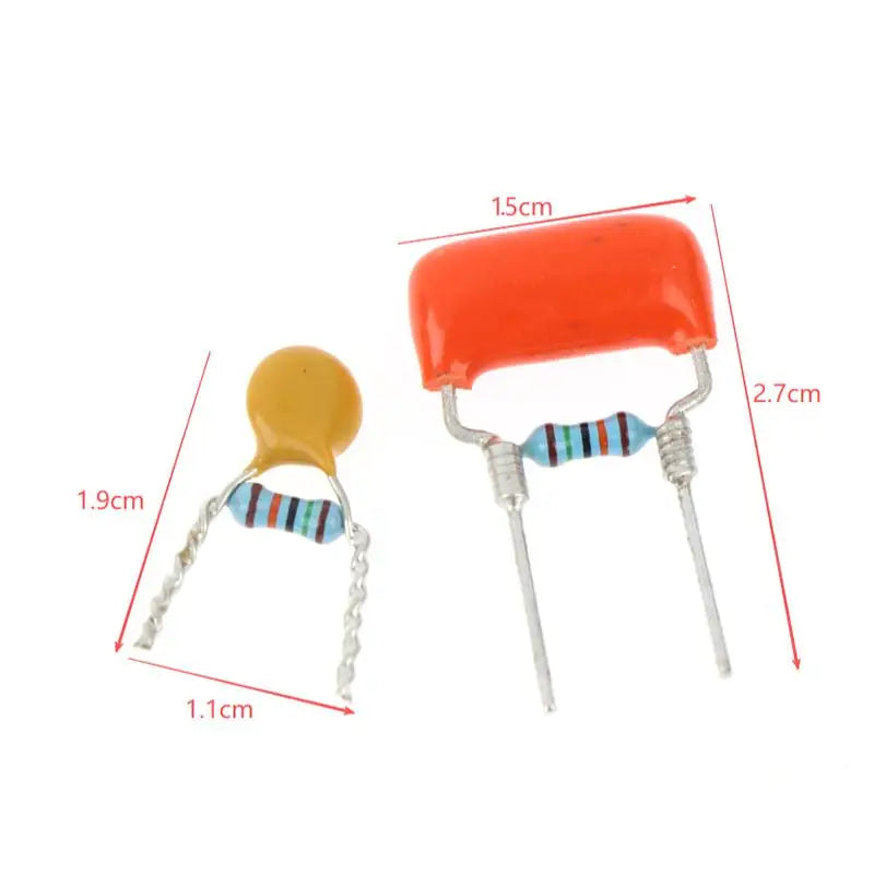 Treble Bleed Mod Kit 0.001uF Ceramic Capacitor & 150K Resistor Guitar Wiring Mod QXL
