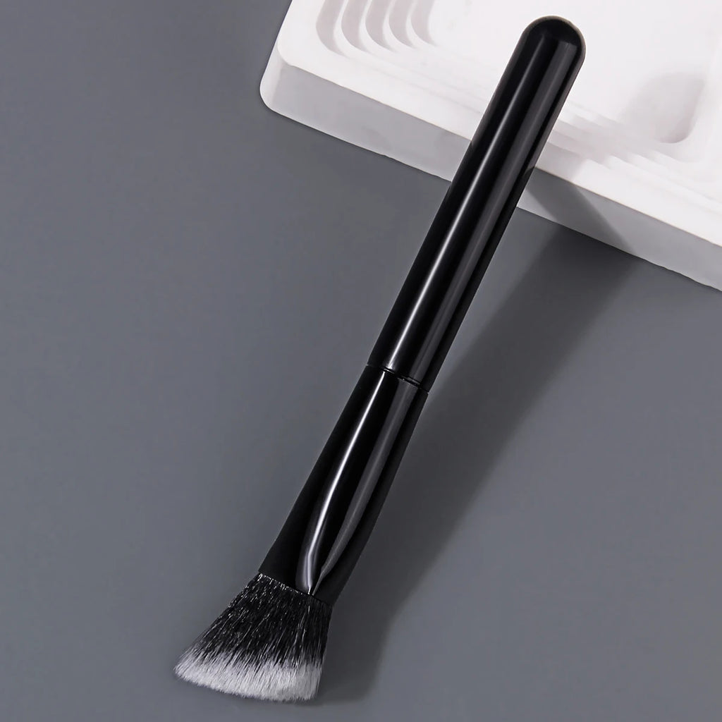 KOSSHOW Triangular Concealer & Foundation Brush | Nylon Concealer Brush QXL