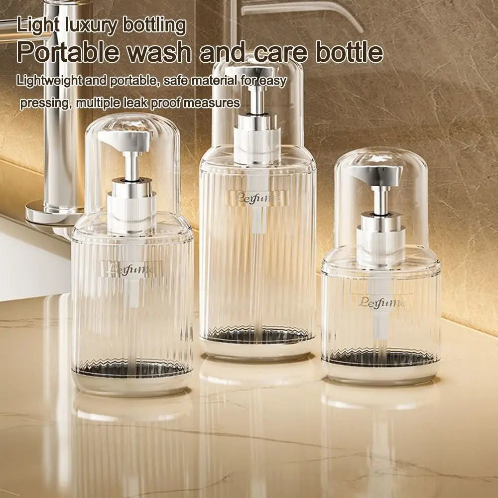 Refillable Pump Bottle 60/90/120ml – Lotion, Soap & Shampoo Refillable Pump Bottle QXL