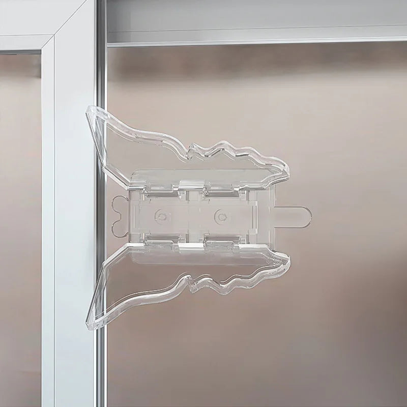 5-Pack Child Safety Window Locks | Self-Adhesive Sliding Stopper Child Safety Lock QXL
