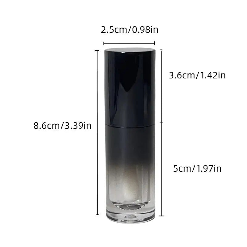Empty 6ml Lip Gloss Tubes with Brush Wand | DIY Lip Glaze Lip Gloss Containers QXL