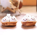 Kawaii Xiaolongbao Plush Keychain | Soft Bun Keyring Gift Plush Keychain QXL Default Title