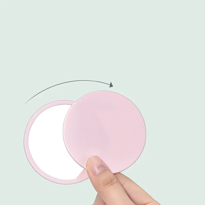 Mini Portable Pocket Makeup Mirror | Sliding Cover Pocket Makeup Mirror QXL