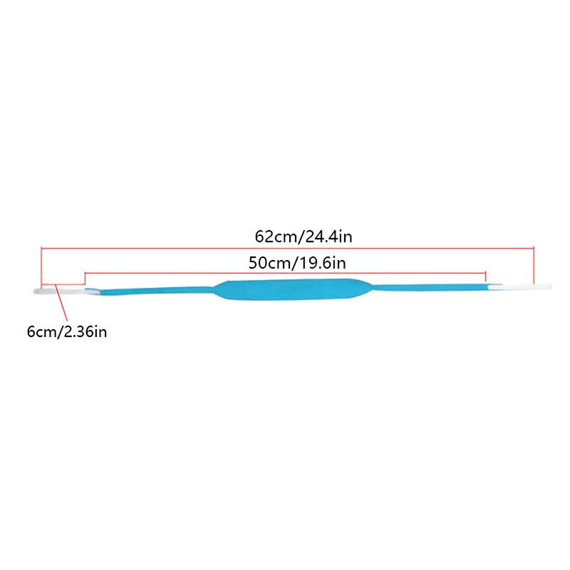 Tracheostomy Tube Holder Collar | Hook & Loop Reusable Tracheostomy Tube Holder QXL