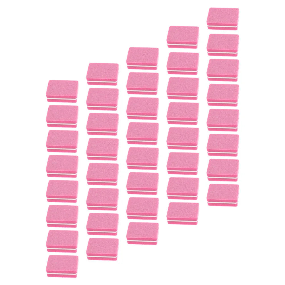100-Pack 4-Sided Mini Sponge Nail Buffer Blocks | Salon & Home Nail Buffer Blocks QXL