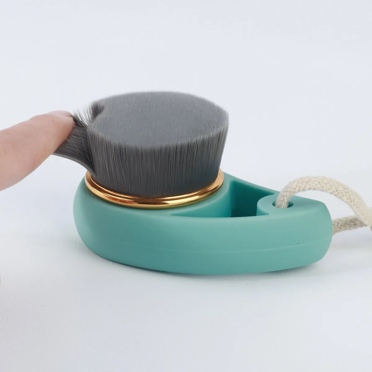 Bamboo Charcoal Facial Cleansing Brush | Exfoliating Scrub Facial Cleansing Brush QXL