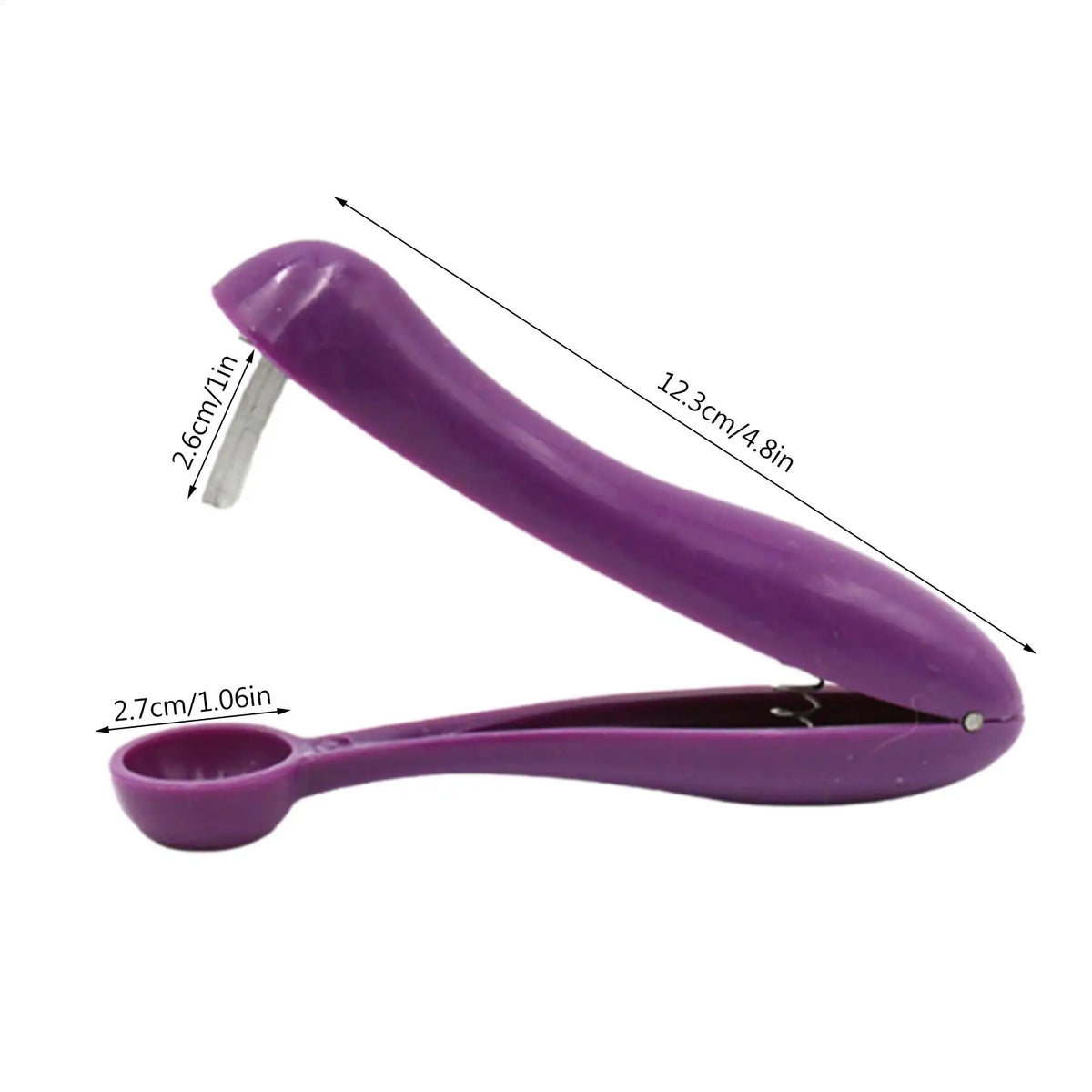 Cherry Pitter Seed Remover Tool | One-Hand, Dishwasher Safe Fruit Pitter Tool QXL