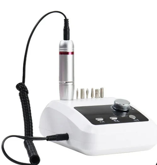45000RPM Rechargeable Electric Nail Drill | Pro Manicure Machine Electric Nail Drill QXL white-ZG-204 EU plug