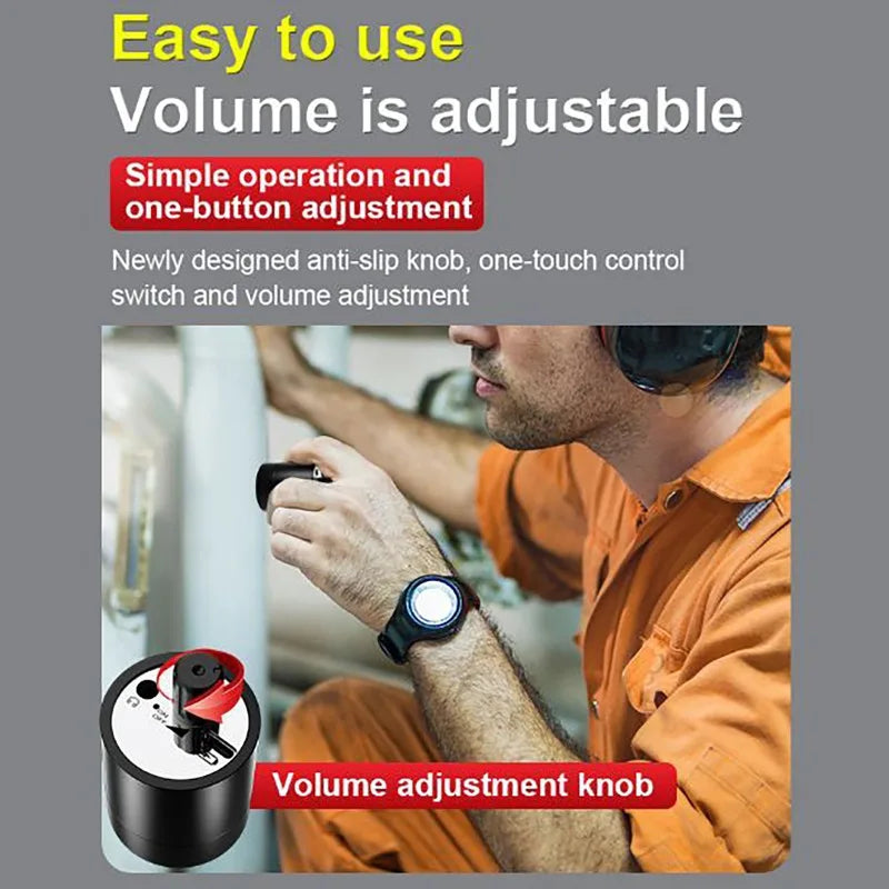 Water Leak Detector – High-Sensitivity Acoustic Sound Tool Leak Detector Tool QXL