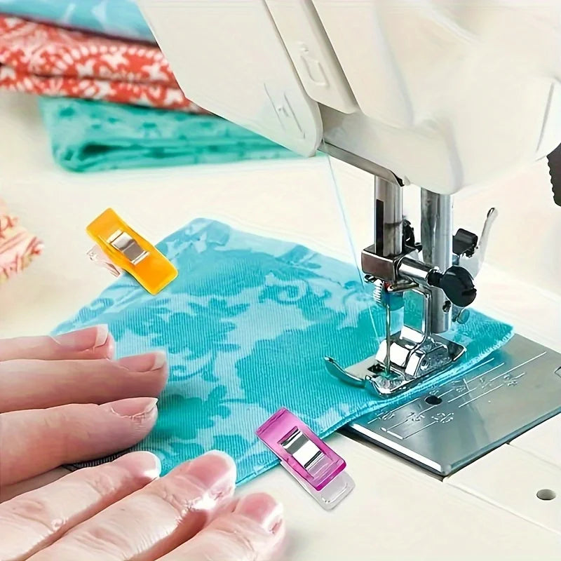 U-Shape Spring Clips for Sewing, Quilting & Scrapbooking | 30/50/100 Craft Spring Clips QXL