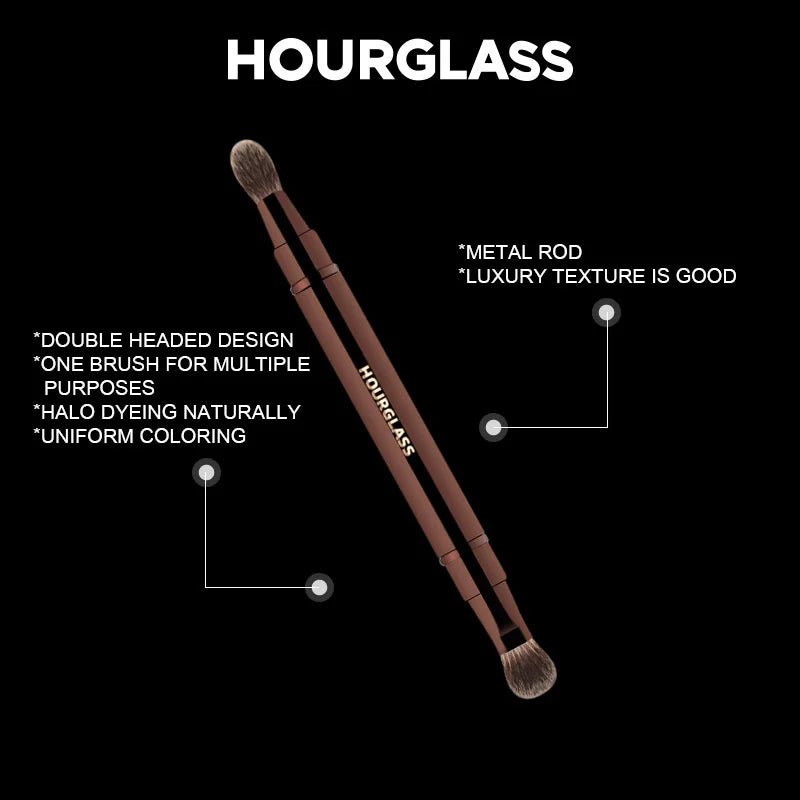 Hourglass No.27 Double-Head Retractable Eyeshadow Brush Eyeshadow Brush QXL