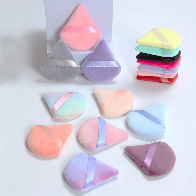 6-Pack Triangular Makeup Sponge Puffs | Soft Blending Set Makeup Sponge Puffs QXL
