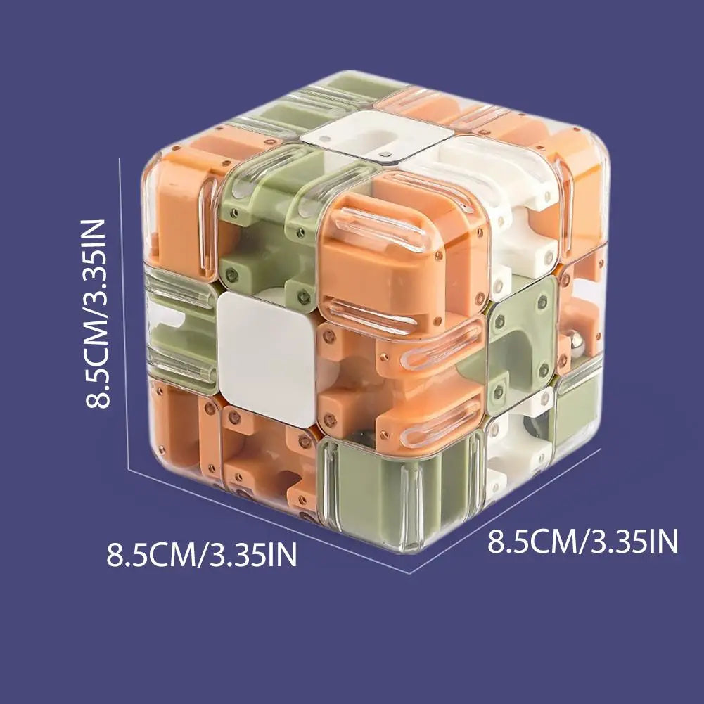 3D Maze Cube Ball Puzzle – Logic & Spatial Thinking Toy Puzzle Cube Toy QXL