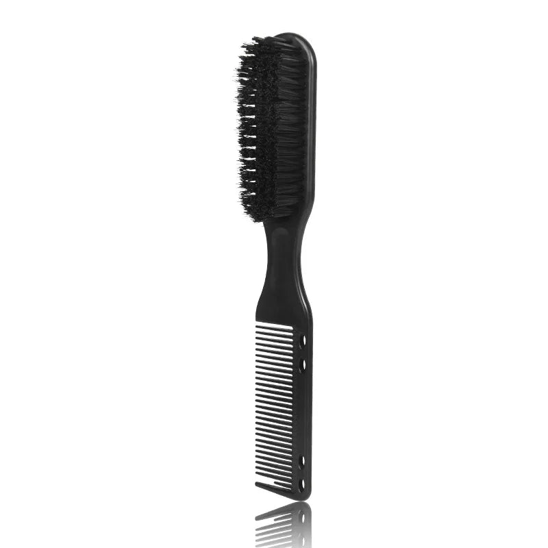 Double-Sided Beard Styling Comb & Brush | Barber Tool Beard Styling Comb QXL