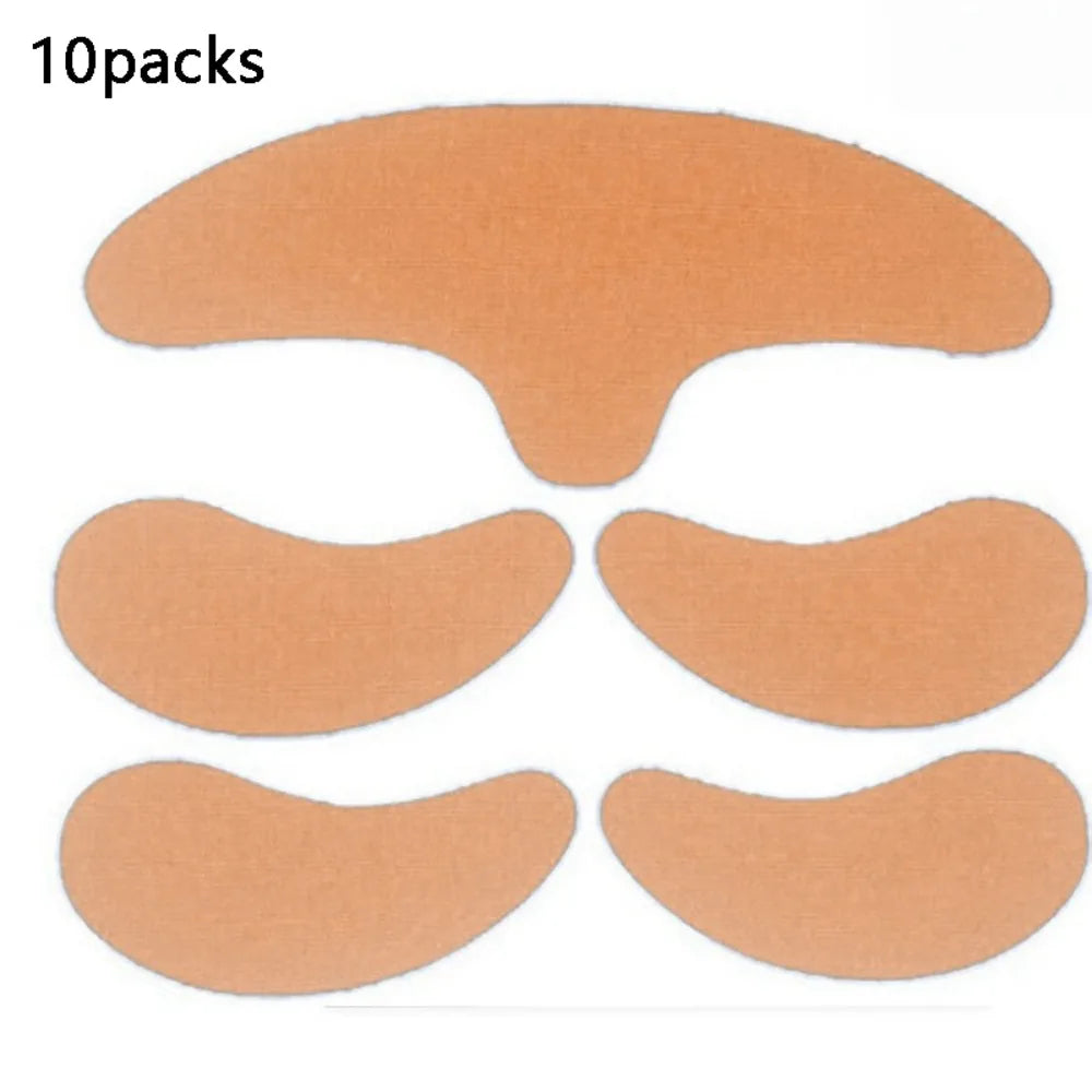 10-Pack Stretch Fabric Face Smoothing Patches | Overnight Face Smoothing Patches QXL Nude