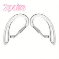 Silicone Ear Hooks for Wireless Earphones – Anti-Slip Sports Clip Earphone Ear Hooks QXL Transparent2pairs