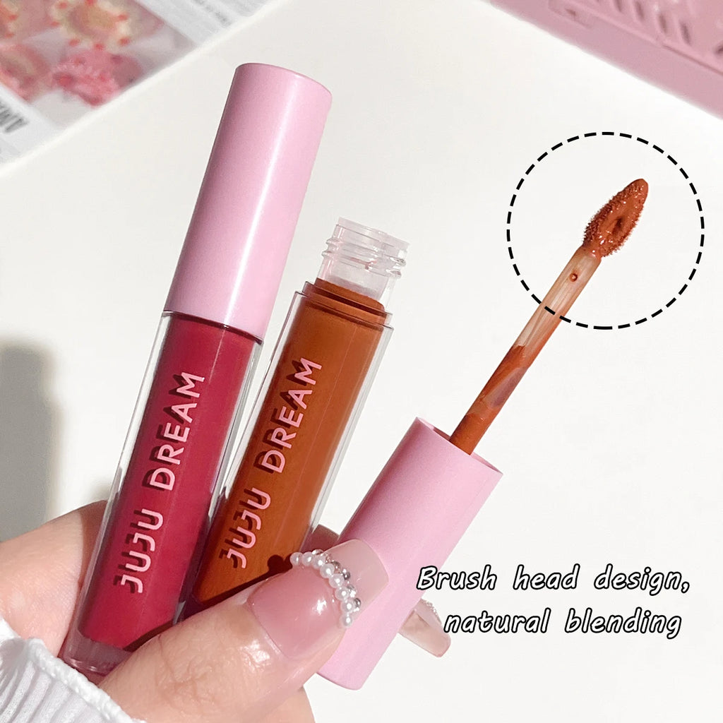 Floral Water Mist Lip Tint – Matte Translucent Lip Gloss Stain Lip Tint Gloss QXL