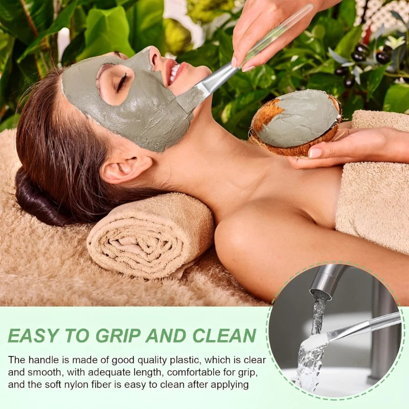 Facial Mask Applicator Brushes Set | Soft Skin Care Tool Mask Applicator Brush QXL