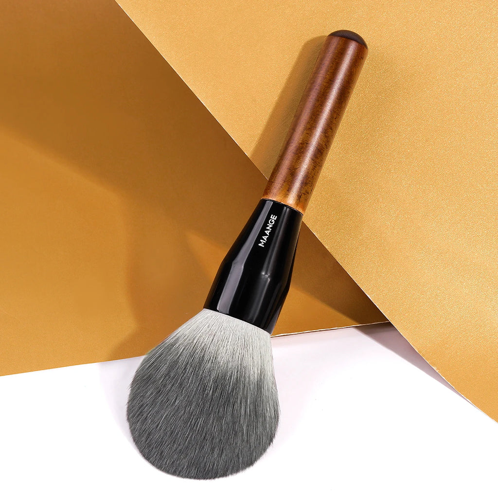 MAANGE Large Soft Powder Brush | Dense Synthetic Face Brush Powder Makeup Brush QXL
