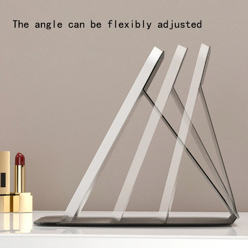 Foldable LED Makeup Mirror | 3-Color Touch Control, USB-C LED Makeup Mirror QXL