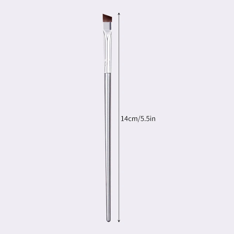 12-Pc Thin Blade Eyeliner & Eyebrow Makeup Brush Set Eye Makeup Brush Set QXL