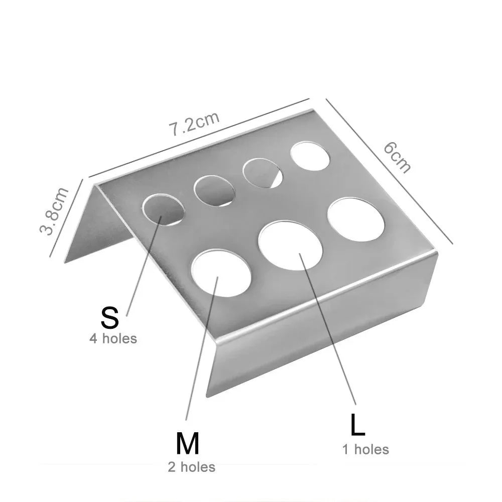 Tattoo Ink Cup Holder Stand – 7, 8 & 21 Hole Pigment Tray Tattoo Ink Cup Holder QXL