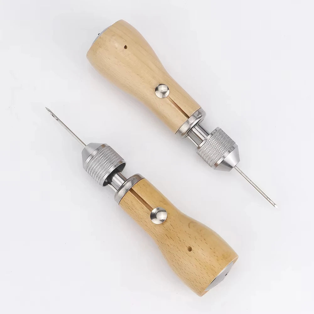 Leather Repair Sewing Awl Kit | Heavy-Duty Lock Stitch Tool Sewing Awl Kit QXL