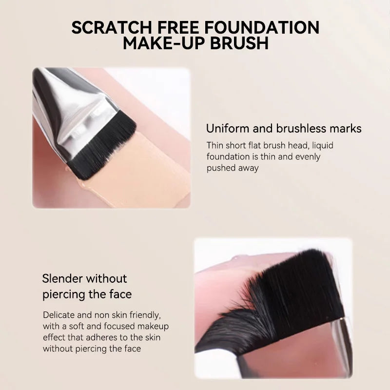 GECOMO Dual-Ended Foundation Brush | Flawless Makeup Tool Foundation Brush QXL