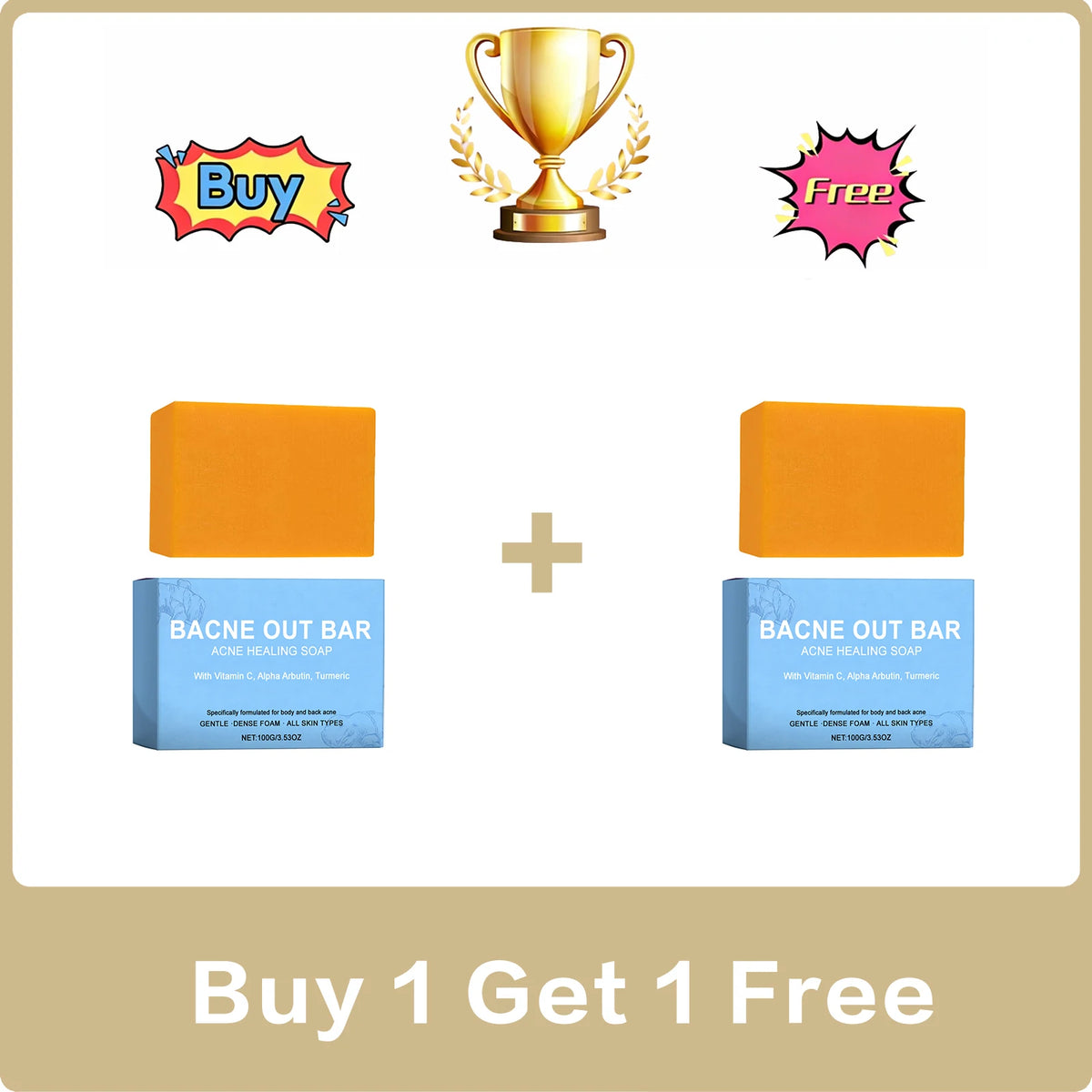 Cleansing Bar Soap – Brighten, Moisturize & Oil Control Cleansing Bar Soap QXL 2pcs X 100g boxed
