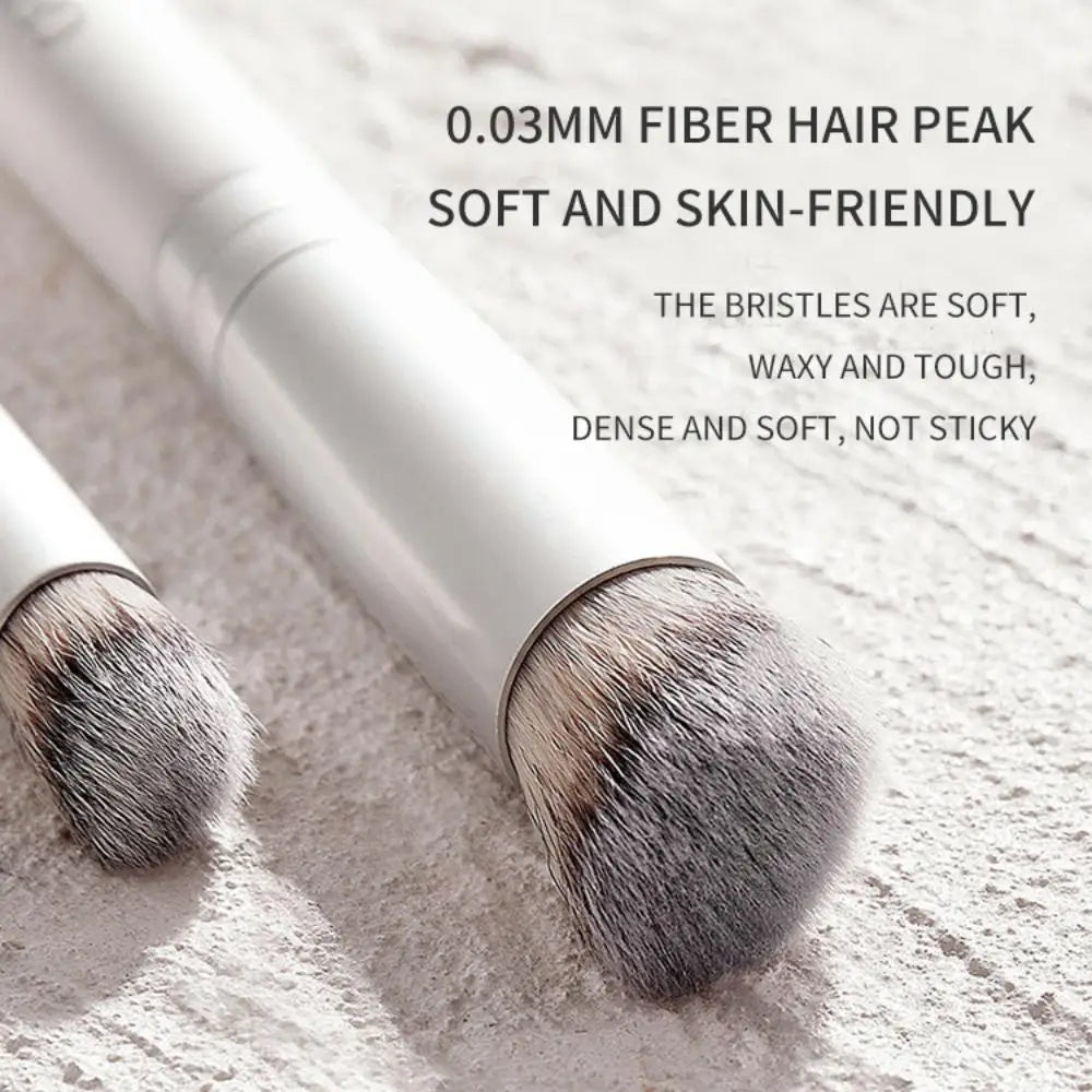 GECOMO Oblique Concealer Brush – Soft Synthetic Bristles Concealer Brush QXL