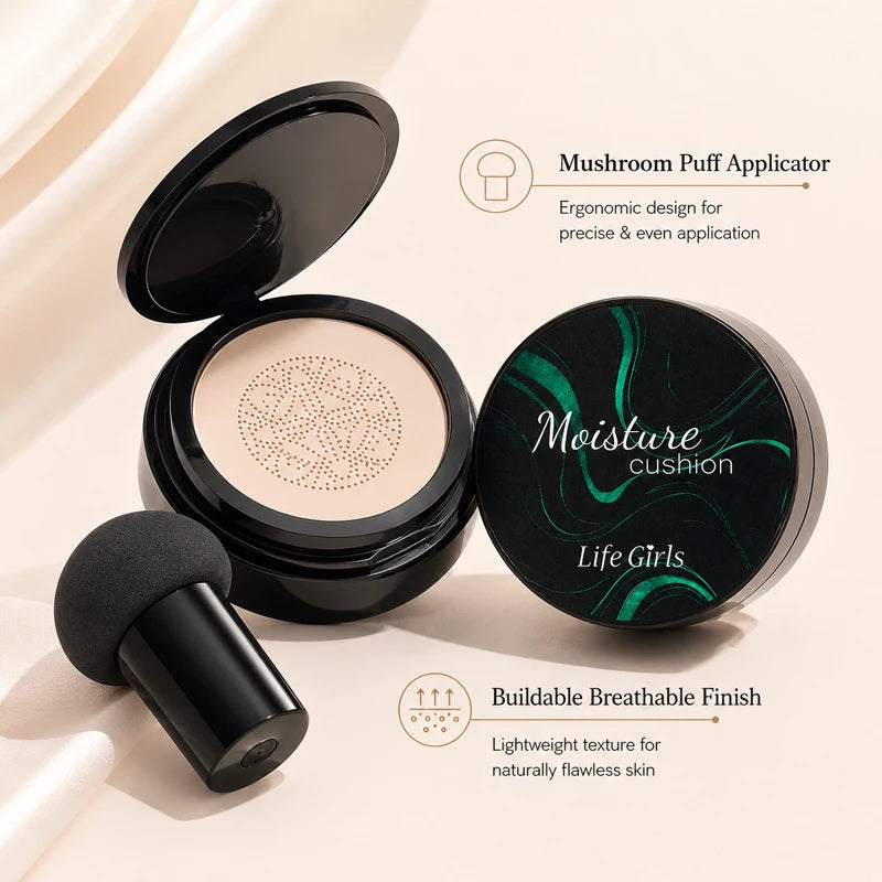 Life Girls Moisture Cushion BB Cream Foundation | 3 Shades Cushion Foundation QXL