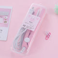 3-in-1 Mini Hair Straightener & Curler | YOVIP Flat Iron Hair Styling Iron QXL 250MM pink
