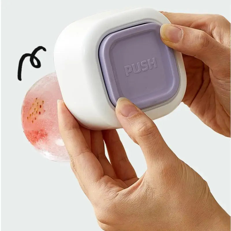 Large Silicone Ice Ball Mold | Food-Grade Round Ice Sphere Tray Ice Ball Mold QXL