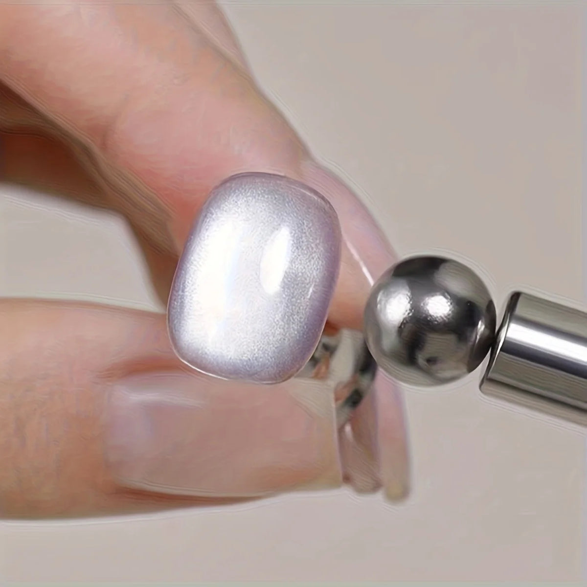 Double-Head Cat Eye Nail Magnet Stick | 3D Gel Art Tool Nail Art Magnet QXL