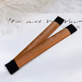 Donut Bun Maker Hair Twist Headband | DIY Styling Tool Hair Bun Maker QXL Champagne