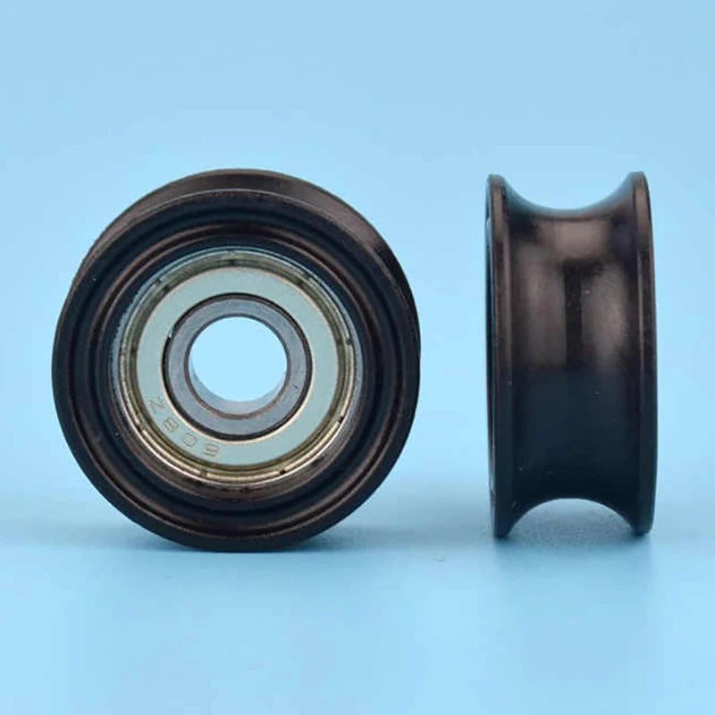 U-Shaped 608 Bearing Roller Guide Wheel 8×30×13mm Pulley Bearing Roller Pulley QXL