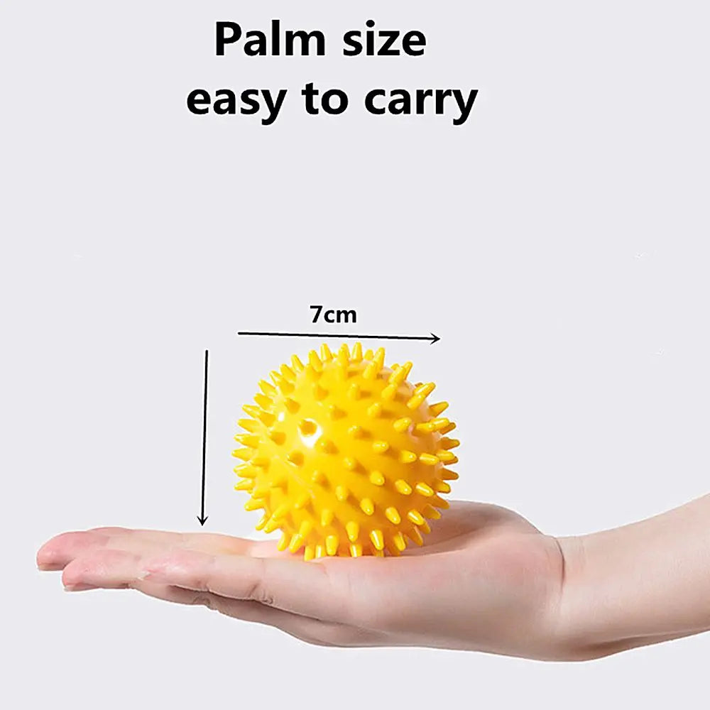 PVC Spiky Massage Ball – Back & Foot Massager | 7cm Spiky Massage Ball QXL